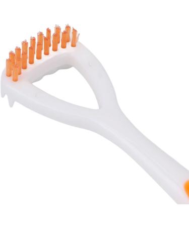 Professional Tongue Cleaner & Scraper for Bad Breath | Long Grip Tongue Brush | Effective Oral Hygiene - Buy Online on GoSupps.com
