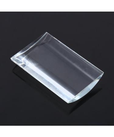Lash Trays for Extensions | Transparent Reusable Curved Tile | Large Volume Eyelash Extension Stand & Glass Glue Pallet - Buy Online on GoSupps.com