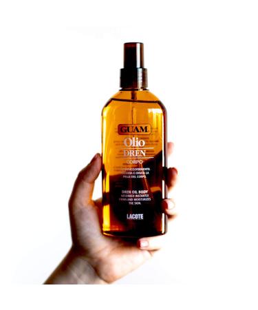 Body by Guam Dren Body Oil 200ml - Natural Firming & Detoxifying Oil for All Skin Types | International Shipping - Buy Online on GoSupps.com