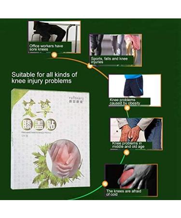 SONEW 12-Piece Pain Relief Patch - Moxibustion Knee Stickers for Neck Shoulder Waist & Leg Pain Relief - Portable & Effective Solution - Buy Online on GoSupps.com