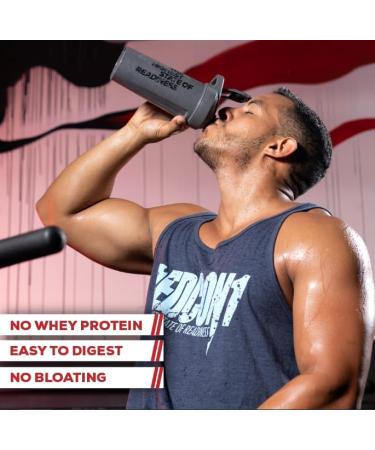 REDCON1 MRE LITE Whole Food Protein Powder | 24g Protein 4g Carbs 130 Calories No Added Sugar | No Whey Protein Bloat Free Easy Digesting Protein Powder | 30 Servings (Oatmeal Chocolate Chip) - Buy Online on GoSupps.com