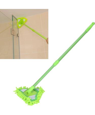 Extendable Mop 37 Inch Wall Mop with Long Handle Chenille Microfiber Cleaning Head Wall Mop 180 Degree Rotatable Triangular Cleaning Mop Home Wall Ceiling Floor Cleaning - Buy Online on GoSupps.com