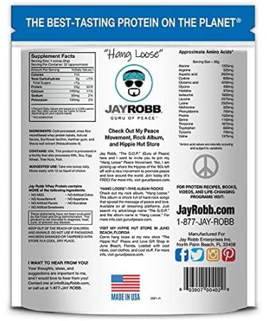 Jay Robb Whey Protein Vanilla 1.5lb - Pack of 1 - Buy Online on GoSupps.com