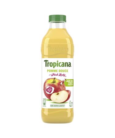 Tropicana Pure Premium Sweet Apple Juice Bottle 6 x 1 L
