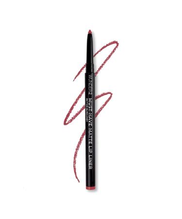 WUNDER2 MUST-HAVE-MATTE LIP LINER Long Lasting Twist Up Matte Lipliner Better Burgundy