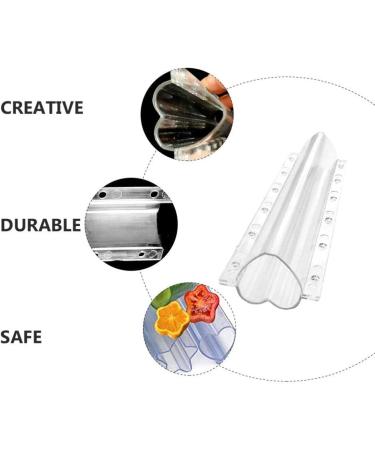 jojofuny 3pcs Vegetable Shaping Mold Planter Mold Melon Shaping Mold Vegetable Shape Mold Modeling Strawberry 20x6.5cm Transparent - Buy Online on GoSupps.com