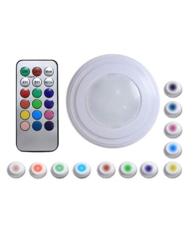 Uonlytech Bedside Lamp | Wireless Movement Sensor Cabinet Light with Remote | Press Night Light for Wardrobe Bedroom & Kitchen - Buy Online on GoSupps.com