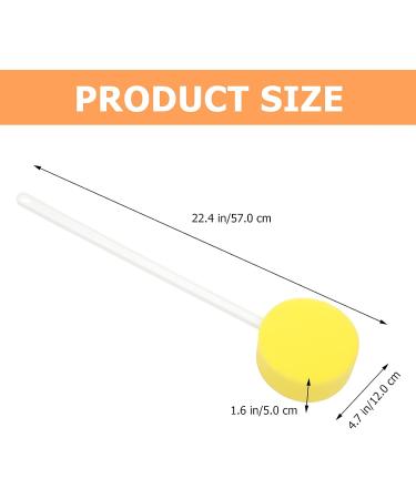 FOMIYES Yellow Hip Kit Bath Sponge & Body Brush Set - 57x12cm - Buy Online on GoSupps.com