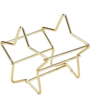 Metal Star Sponge Holder Cosmetic Puff Display Stand Powder Puff Drying Holder Storage Bracket Make Up Puff Holder Beauty Tools Rose Golden Nice Drying Stand Storage Egg Powder Puff Display Stand