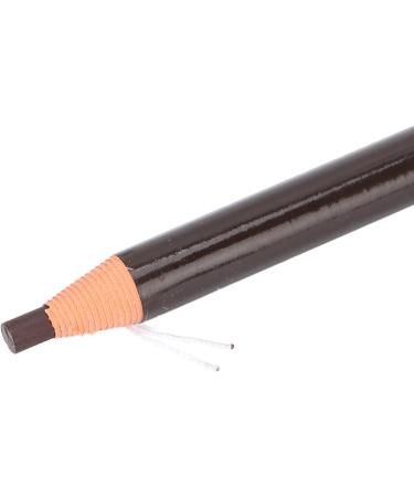 Eyebrow Makeup Pencil 5pcs Pencil 4 Sides Use Improve Drawing Efficiency Eyebrow Pencil Sharpener Scratch Resistant Flat Pointed for Beauty Salons (brown eyebrow pencil) - Buy Online on GoSupps.com