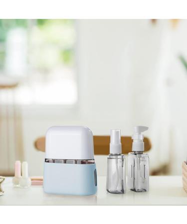 Madenia Travel Bottles Set - 50ml Clear Air Travel Containers for Cosmetics - 4 pcs Liquid Storage with Labels & Box - Perfect for International Travel - Buy Online on GoSupps.com