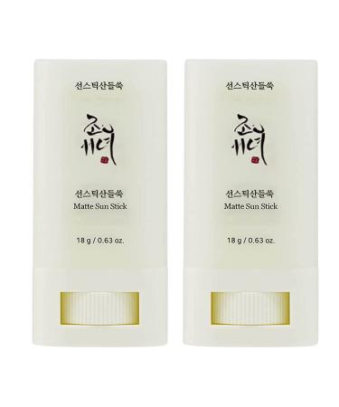 Joseon Sunscreen Stick Matte Sun Stick - Korean Sunscreen SPF50+ PA++++ Relief Sun Cream for All Skin Types (2PC)