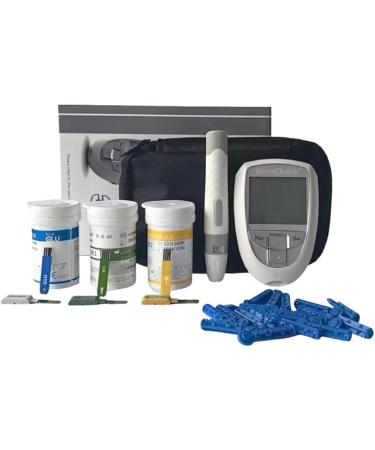 3in1 Total Cholesterol Test Meter Cholesterol Meter kit Test CHOL GLU UA - Buy Online on GoSupps.com