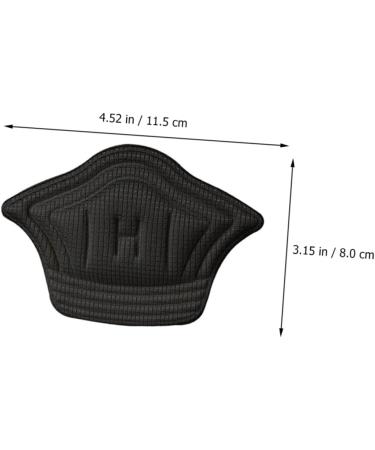 FRCOLOR 4 Pairs Low Heel Cushion Pads for Women - Dressy Block Heels & Back Heel Protectors for Sneakers - Comfort & Style in One - Buy Online on GoSupps.com