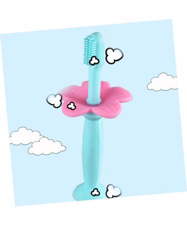 FRCOLOR 4 Pcs Kids Silicone Toothbrush Set - Soft Bristles & Travel-Friendly Design for Infants and Children - Buy Online on GoSupps.com