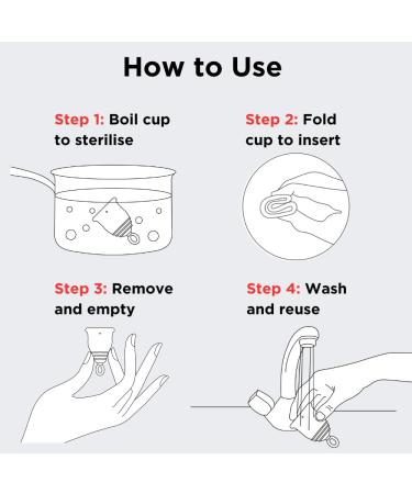 Asan Menstrual Cup - Combo Pack 2 Sizes | Light/Medium Flow Cup + Heavy Flow Cup | Easiest Cup to Insert & Remove I Special Ring Design | Premium Medical Grade Silicone I Designed in The USA Light/medium flow + Heavy flow - Pack of 2 - Buy Online on GoSupps.com