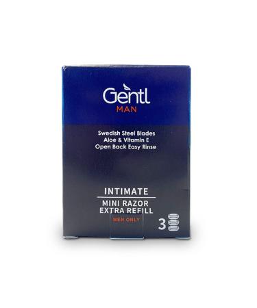 Gentl Gentle Man Mini Razor Extra Refill