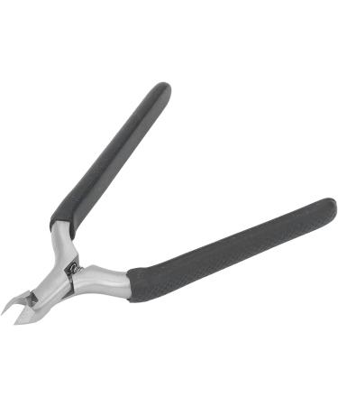 Nail Clipper Cuticle Cutter Professional Dead Skin Remover Stainless Steel Ergonomic Cuticle Trimmer with Protective Cover for Home for Nail (Black) - Buy Online on GoSupps.com