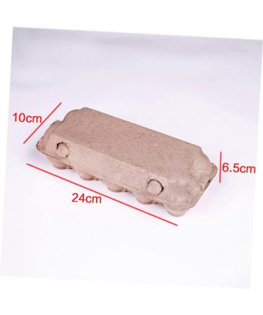 UKCOCO 10pcs Refrigerator Containers Fridge Egg Holder Carton Egg Holder Egg Box Display Stand Egg Tray As Shown 10pcs - Buy Online on GoSupps.com