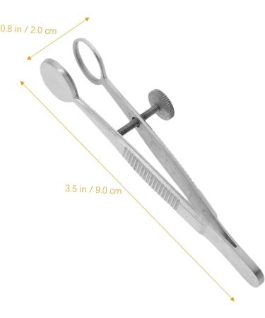 POPETPOP Forceps Clip Ins Tweezer Lash Remover Metal Chalazion Forcep Chalazion Glands Forcep Meibomian Glands Chalazion Forcep Stainless Steel Chalazion Forcep Metal Forcep for Chalazion - Buy Online on GoSupps.com