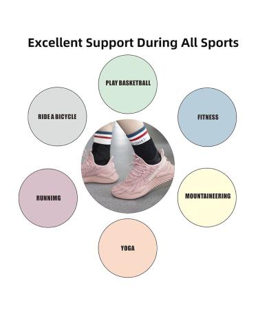 REHABA Adjustable Ankle Brace for Sprained Ankles - 1 Pair Compression Straps - Professional Volleyball Support - Men & Women (Large, Black) - Buy Online on GoSupps.com