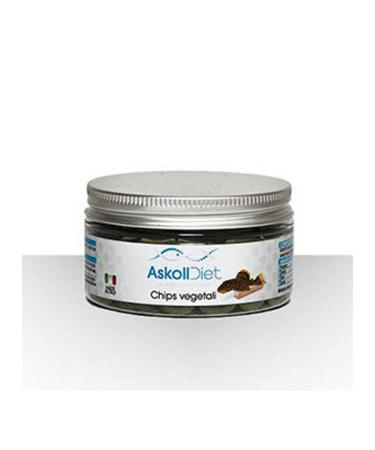 Askoll 280520 Diet Fish Food Vegetable Chips, S