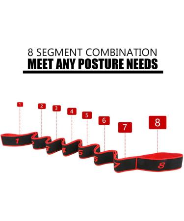 Yoga Elastic Bands Set - 2 Pieces Stretch Resistance Bands for Yoga, Pilates, Dance - Purple Yellow - Buy Online on GoSupps.com