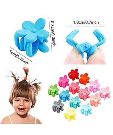 BREEZO Mini Hair Clips Set - 30 Pieces Hair Claw Clips for Kids Girls & Women | Stylish Hair Accessories & Hairstyle Aid - Buy Online on GoSupps.com