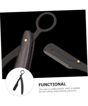 Minkissy Eyebrow Razor & Beard Salon Tools - Manual Straight Blade for Hairdressers & Grooming - Buy Online on GoSupps.com