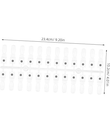  MERRYHAPY MERRYHAPY 48 Pieces Magnetic Nail Polish Display Card Compact Portable Easy Removable Nail Tip Stand for Beginners Home Use - Buy Online on GoSupps.com