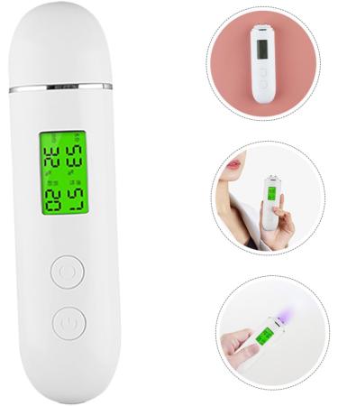 FOMIYES Skin Tester Girl Skin Care Skin Analyzer Digital Oil Skin Meter White Plastic Shell - Buy Online on GoSupps.com