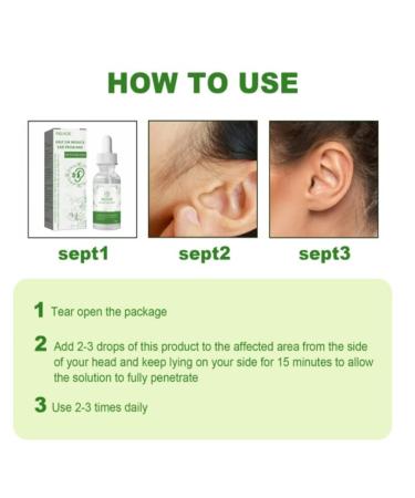 Pofeiya ARSICOR Organic Herbal Drops - Stop Ear Ringing & Hearing Loss, All Natural Ear Soothing Agent, 2Pcs - Buy Online on GoSupps.com