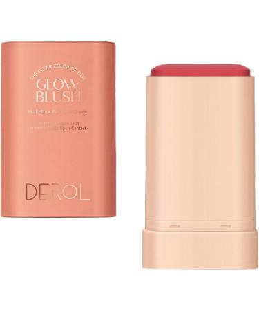 Amagogo Facial Blush Cream Solid Moisturizer Stick Portable Weightless Cheek Blusher Face Blusher for Travel Women Daily All Skin Red - Buy Online on GoSupps.com