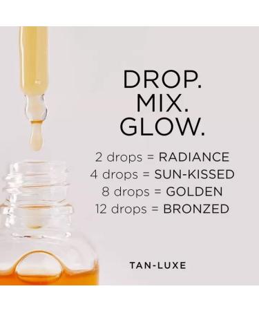 TAN-LUXE Glow Getter Kit - Illuminating Self-Tan Drops | The Face 10ml & The Body 15ml | Cruelty Free & Vegan | Light/Medium | International Shipping - Buy Online on GoSupps.com