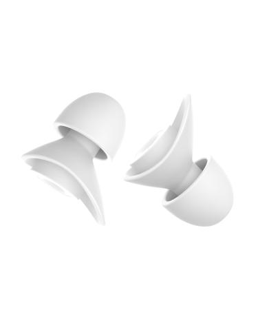 Ear Plugs for Sleeping 2 Pairs Multi-Size Comfortable Reusable Noise Reduction Ear Plugs Earplugs for Sleep Snoring (for Women and Small Ear S+M) Grey for Women