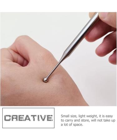 Gleavi Ear Cleaner & Facial Massager - Stainless Steel Acupuncture Pen for Effective Tissue Massage - Buy Online on GoSupps.com