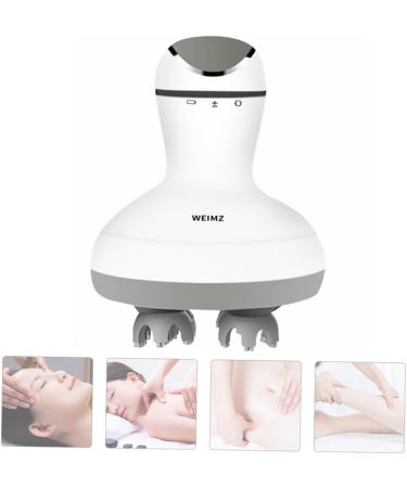 ULTECHNOVO Electric Scalp Massager | White Head Massager for Relaxation & Stress Relief | International Shipping Available - Buy Online on GoSupps.com