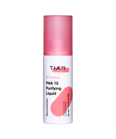 TIAM AC Fighting PHA 12 Purifying Liquid Sensitive Skin Acne-Prone Skin 80ml (2.7 fl.oz)