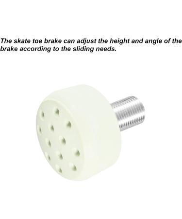 PAITKIL Roller Skate Toe Stops - 82A Rubber Brake Stoppers with Bolts | Green Roller Skate Accessories Replacement - Buy Online on GoSupps.com