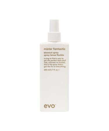 EVO Mister Fantastic Blowout Spray - Improves Style Builds Body & Reduces Blow-Drying Time - Heat Protection Styling Spray 6.8 Fl Oz (Pack of 1)
