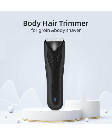 LAUDS 1Set Rechargeable Electric Hair Clipper Beard Trimmer Black Electric Shaver Groin Body Hair Shaving - Buy Online on GoSupps.com
