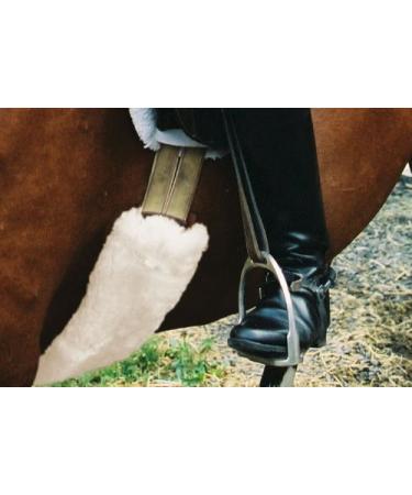 Engel Reitsport lambskin belly girth protector (Bagu) colorful: 12 colors to choose from / 4 sizes white 12cm x 80cm