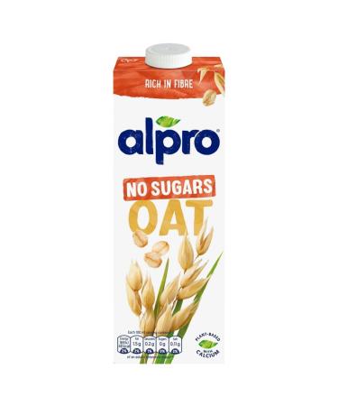 ALPRO Bebida de Avena Sin Az car 100% Vegetal 1L