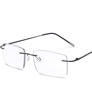 Photochromic Progressive Multifocus Transition Sunglasses | Blue Light Blocking Reading Glasses for Men Women - 2.5X - Buy Online on GoSupps.com