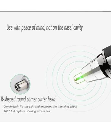 Professional Ear and Nose Hair Trimmer - Painless Clipper for Men | Battery-Operated & Easy to Clean - Buy Online on GoSupps.com
