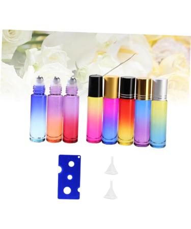 FRCOLOR 16 Pcs 10ml Amber Roller Bottles - Refillable Essential Oil & Clear Colored Bottles for International Shipping - Buy Online on GoSupps.com