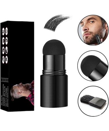 kawehiop Men Beard Filler Powder Long Lasting Hair Shape Patches Coloring Coverage Makeup Business Pen Thickening Dye Paint Black - Buy Online on GoSupps.com