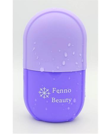 Fenno Beauty Ice Roller for Face & Eyes - Puffiness Relief, Wrinkles, Lifting - Purple Silicone - Buy Online on GoSupps.com