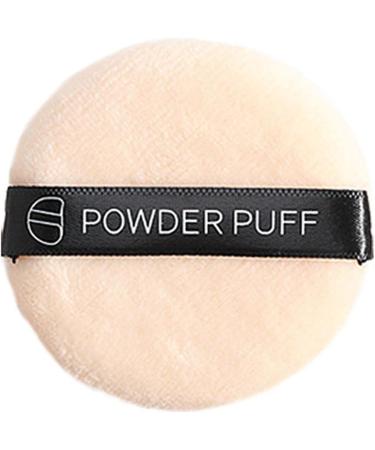 Makeup Powder Puff | Makeup Puff | Cosmetic Powder Puff Portable Soft Sponge Pads with Ribbon Bands Washable Makeup Tool/ Skin Color - Buy Online on GoSupps.com