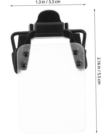 Opening the Anneome Store Anneome Clipon Eye Patch for Spectacle Blinders Professional Lightweight Eye Patch for Match Goal Protection Portable Eye Shield - Buy Online on GoSupps.com